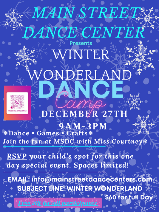 Winter Wonderland Dance Camp