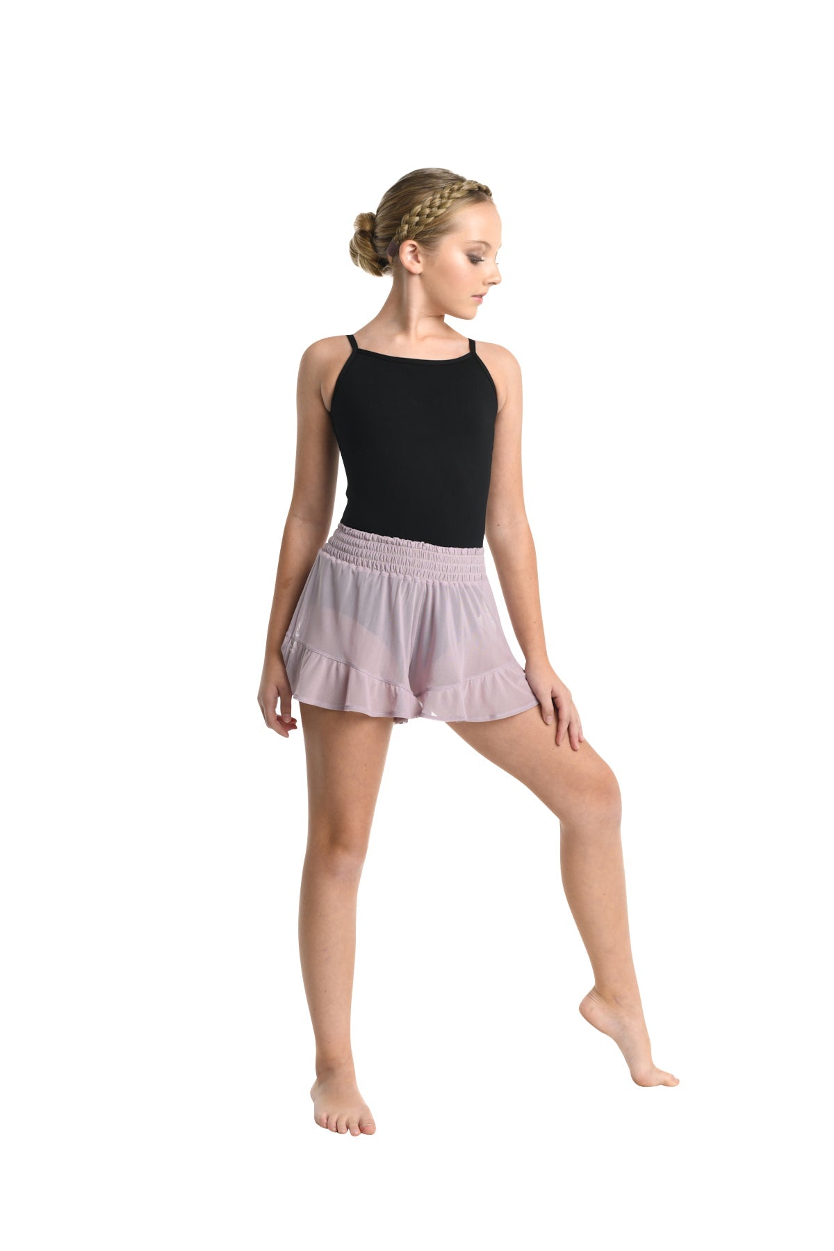 Lyric Mesh Dance Short - Youth