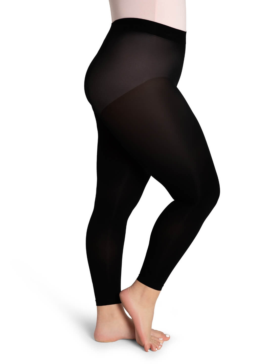 Footless Hold and Stretch Tights Plus