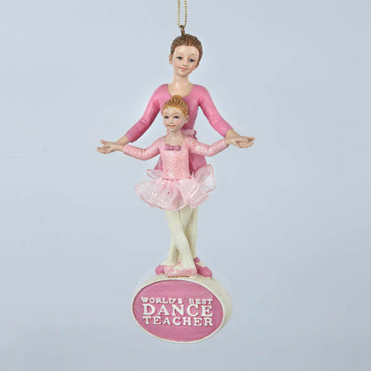 World's Best Dance Teacher Ornament