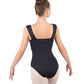 Arya Wide Strap Princess Tank Leotard