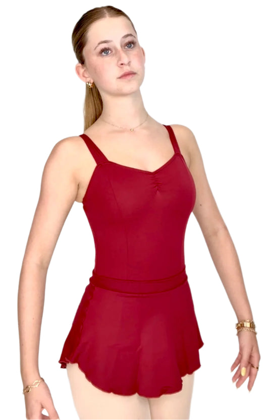 Yasmin Pull-On Microfiber Skirt