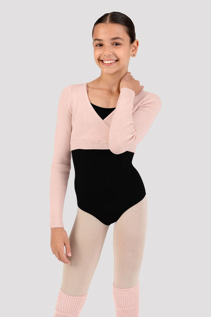 Starling Knit Mock Wrap Top