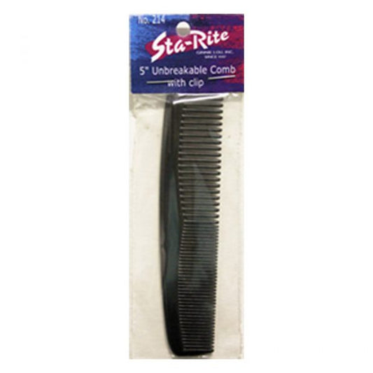 Pocket Comb with Clip