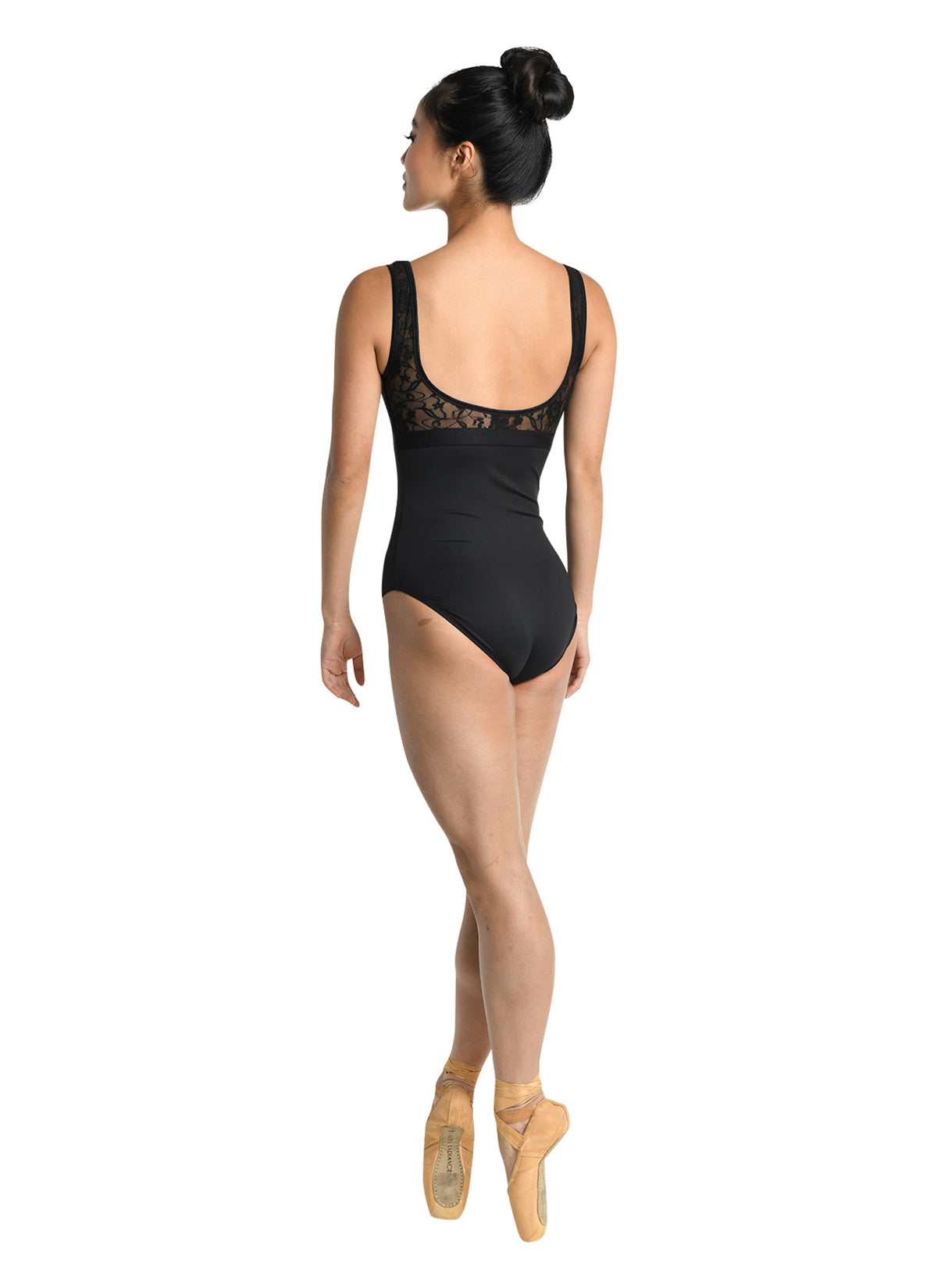 Tatiana Square Neck Lace Leotard