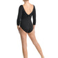 Sydney Three-Quarter Sleeve Leotard
