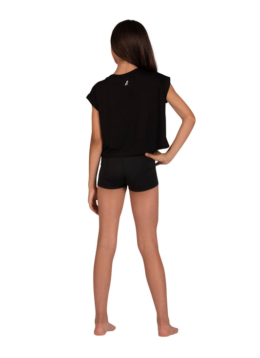 Dance Foil Dot Sequin T-Shirt
