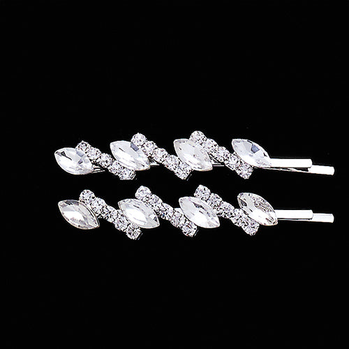 Diamond Crystal Bobby Pins