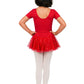 Madeline Glitter Skirted Short Sleeve Dress