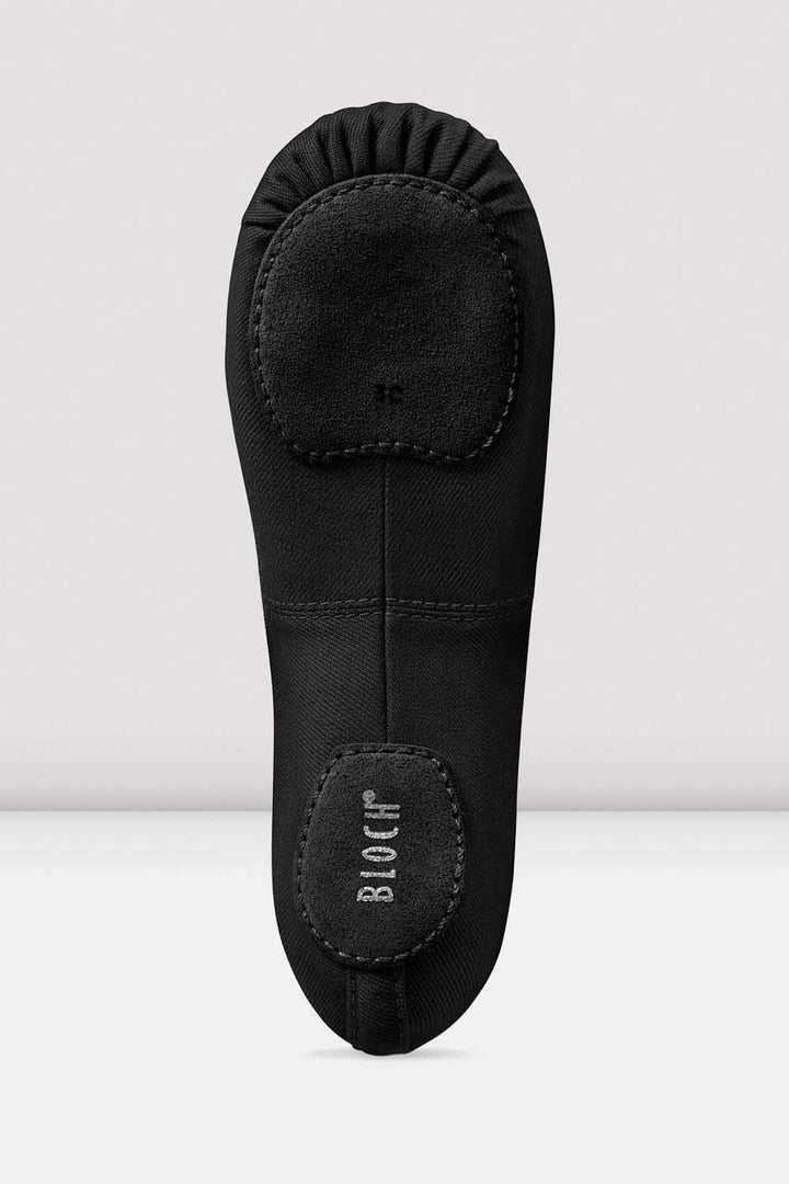 Performa Stretch Canvas Ballet Shoes - Black