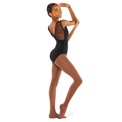 Silhouette Mesh Sweetheart Tank Leotard