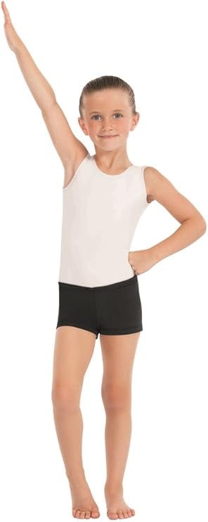 Microfiber V-Front Booty Shorts - Youth