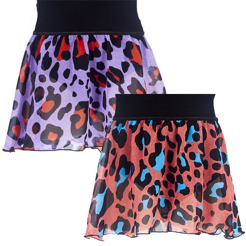 Animal Print Pull-on Skirt