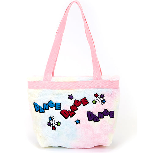 Rainbow Fuzzy Dance Tote