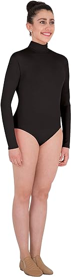 MicroTECH Long Sleeve Turtleneck Leotard - Youth