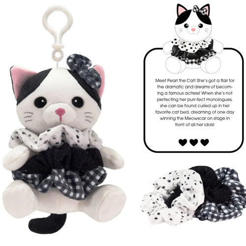 Scrunch Bunch Cat Bag Tag