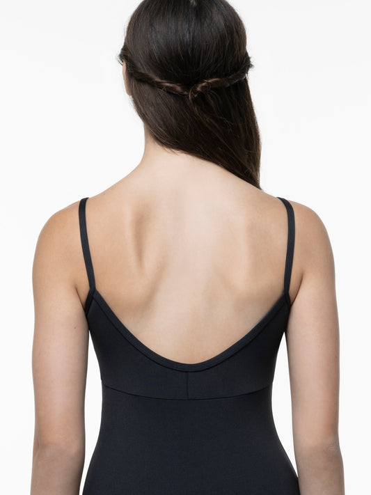 Empire Pinch Front Camisole Leotard