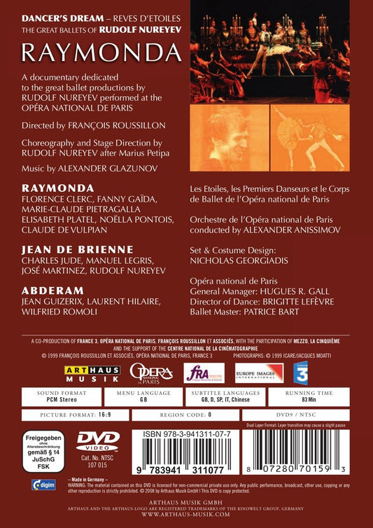 Dancer's Dream: The Great Ballets of Rudolf Nureyev - Raymonda Documentary