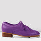 Ladies Jason Samuels Smith Tap Shoe - Purple Pebble Leather