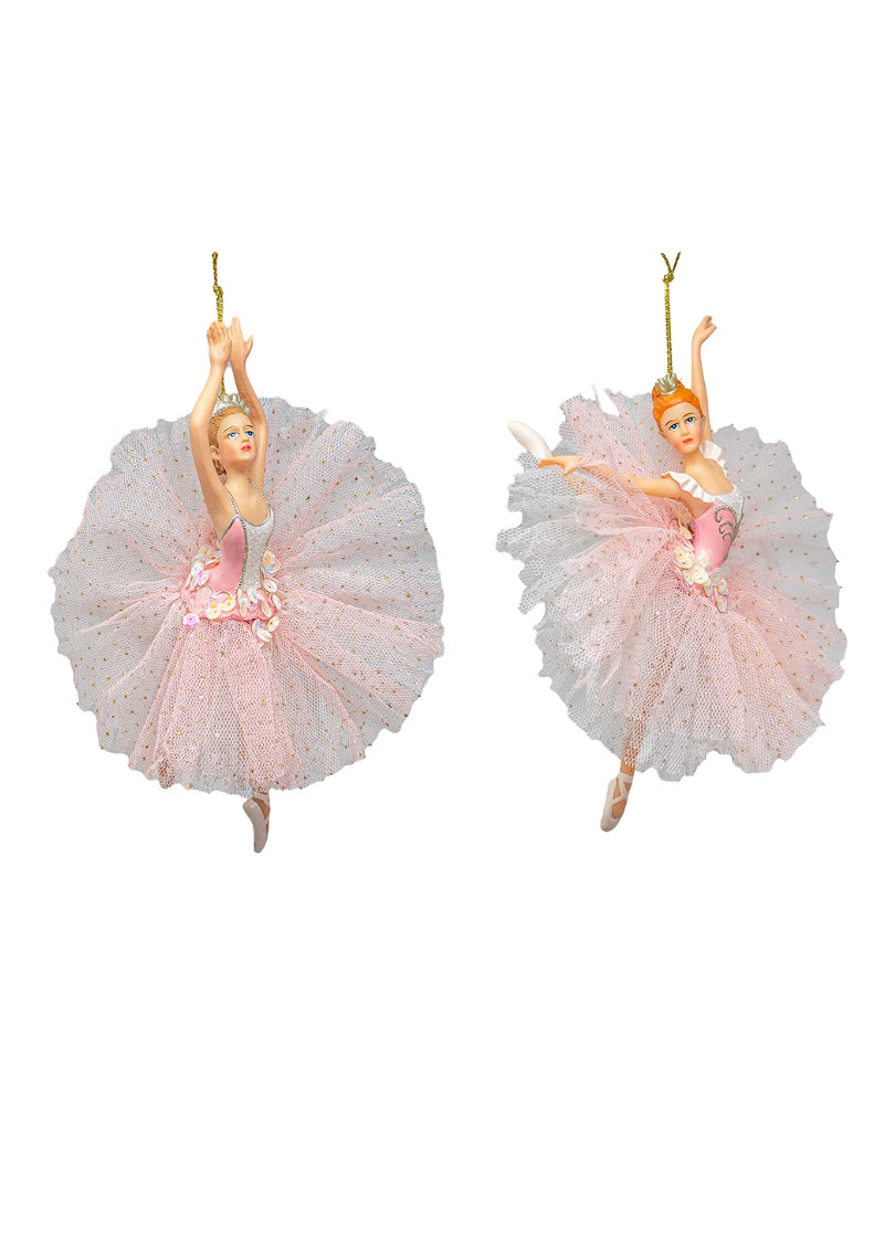 Pink Ballerina Ornament