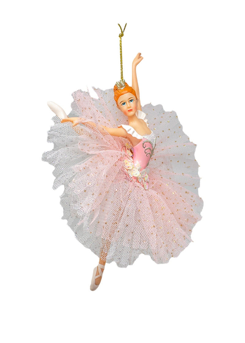 Pink Ballerina Ornament