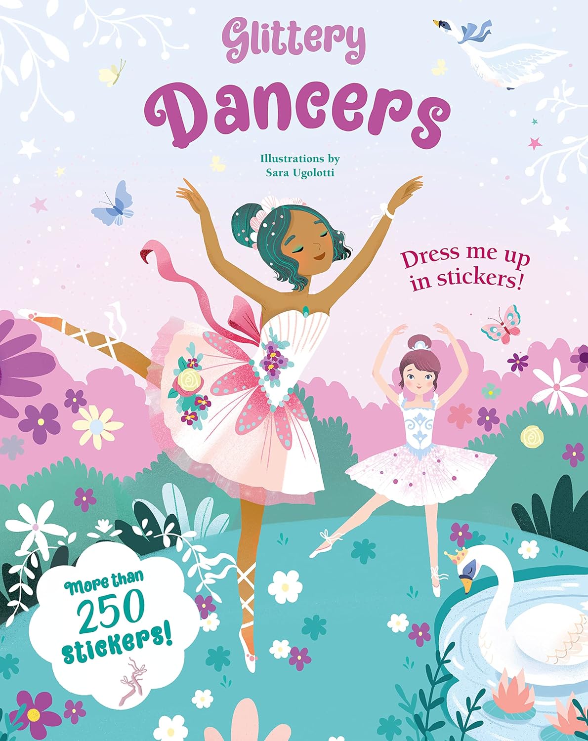 Glittery Dancers Sticker Book