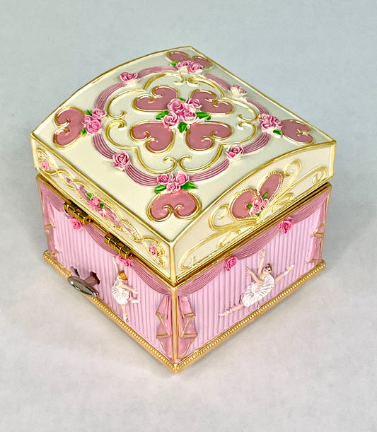 Ceramic Ballerina Keepsake Box