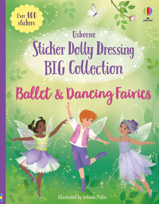 Sticker Dolly Dressing Big Collection: Ballet & Dancing Fairies