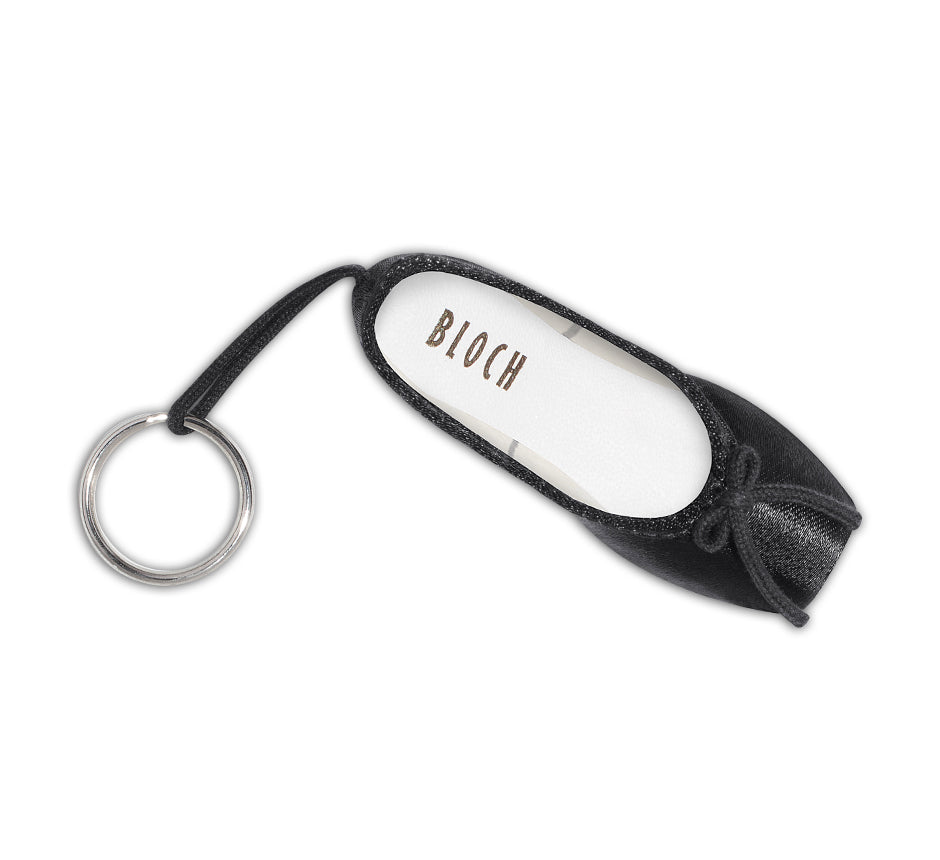 Mini Pointe Shoe Keychain - Black