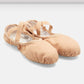 Mens Performa Stretch Canvas Ballet Slipper - Sand