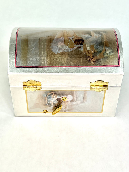 Evergreen Ballerina Jewelry Box