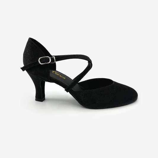 Rebecca Crossed Straps Ballroom Shoe