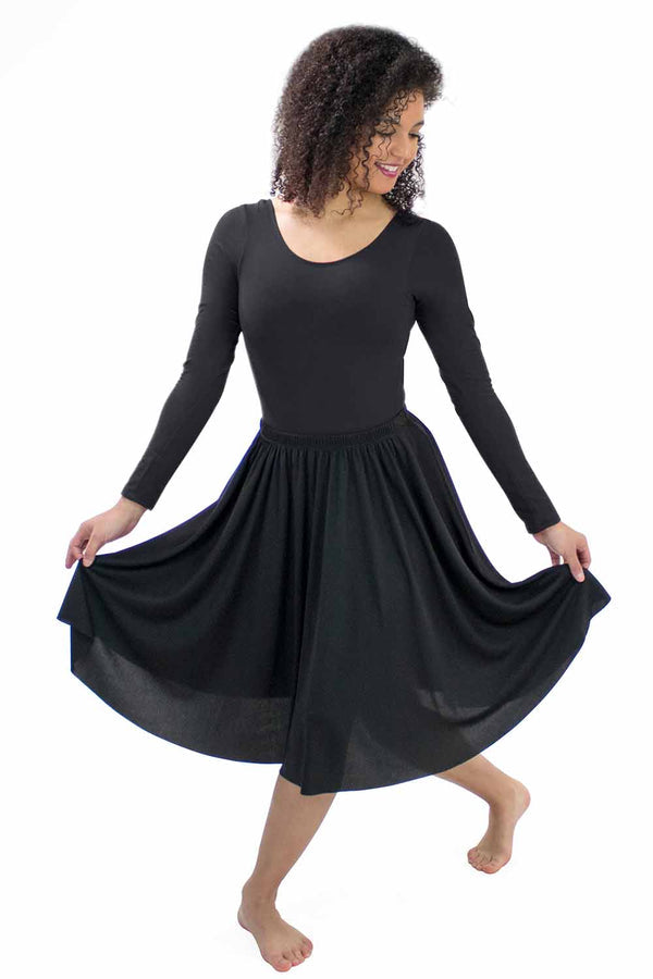 Elastic Waistband Character Skirt