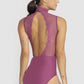 Marisa Lace High Neck Leotard