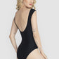 Lia Luxe Lace-Detail Leotard