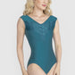 Lia Luxe Lace-Detail Leotard