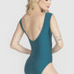 Lia Luxe Lace-Detail Leotard