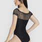 Poliana Lace Cap Sleeve Leotard