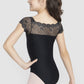Poli Lace Cap Sleeve Leotard