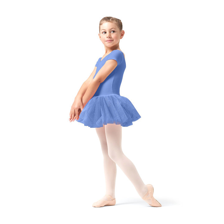 Clara Cap Sleeve Glitter Tutu Dress Dancer's Image Clara Cap Sleeve Glitter Tutu Dress Dancer's Image
