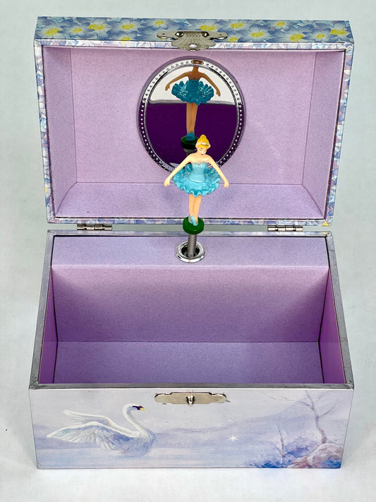 Swan Ballerina Jewelry Box