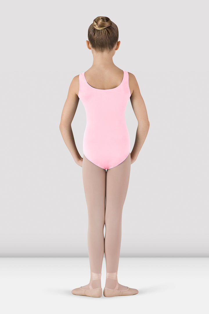 Basic Round Neck Tank Leotard - Youth