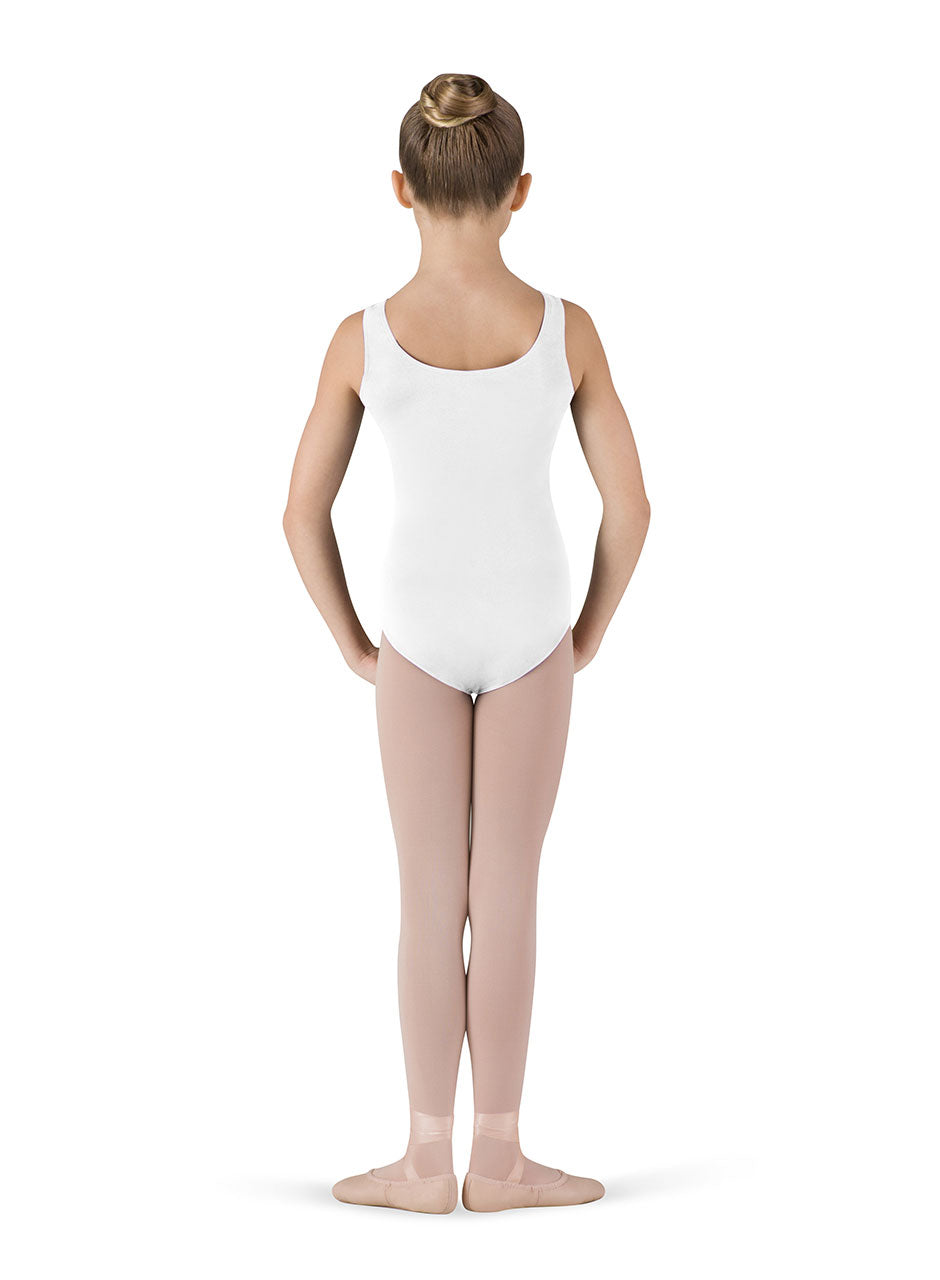 Basic Round Neck Tank Leotard - Youth