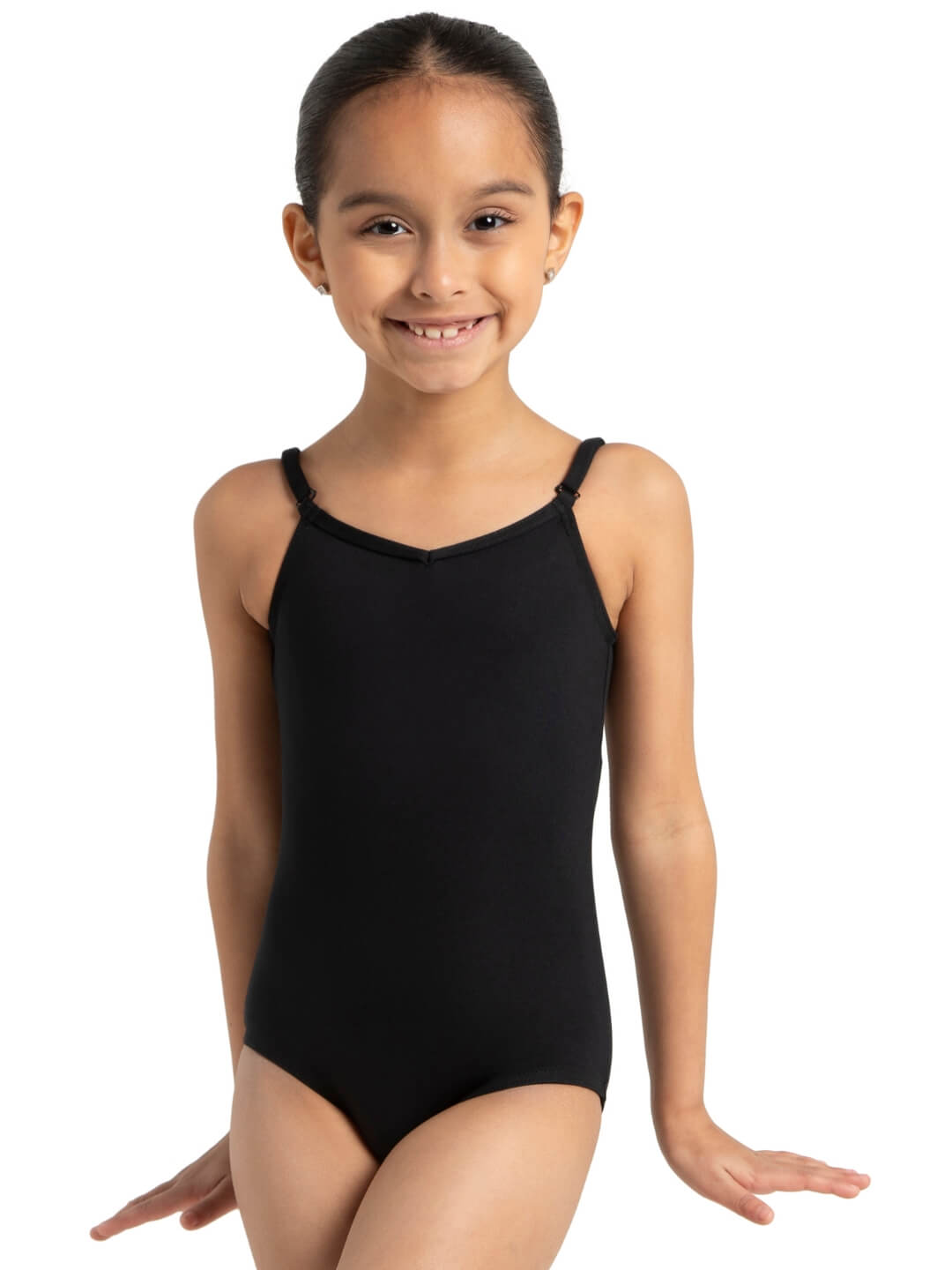 Team Basics Camisole Adjustable Strap Leotard - Youth
