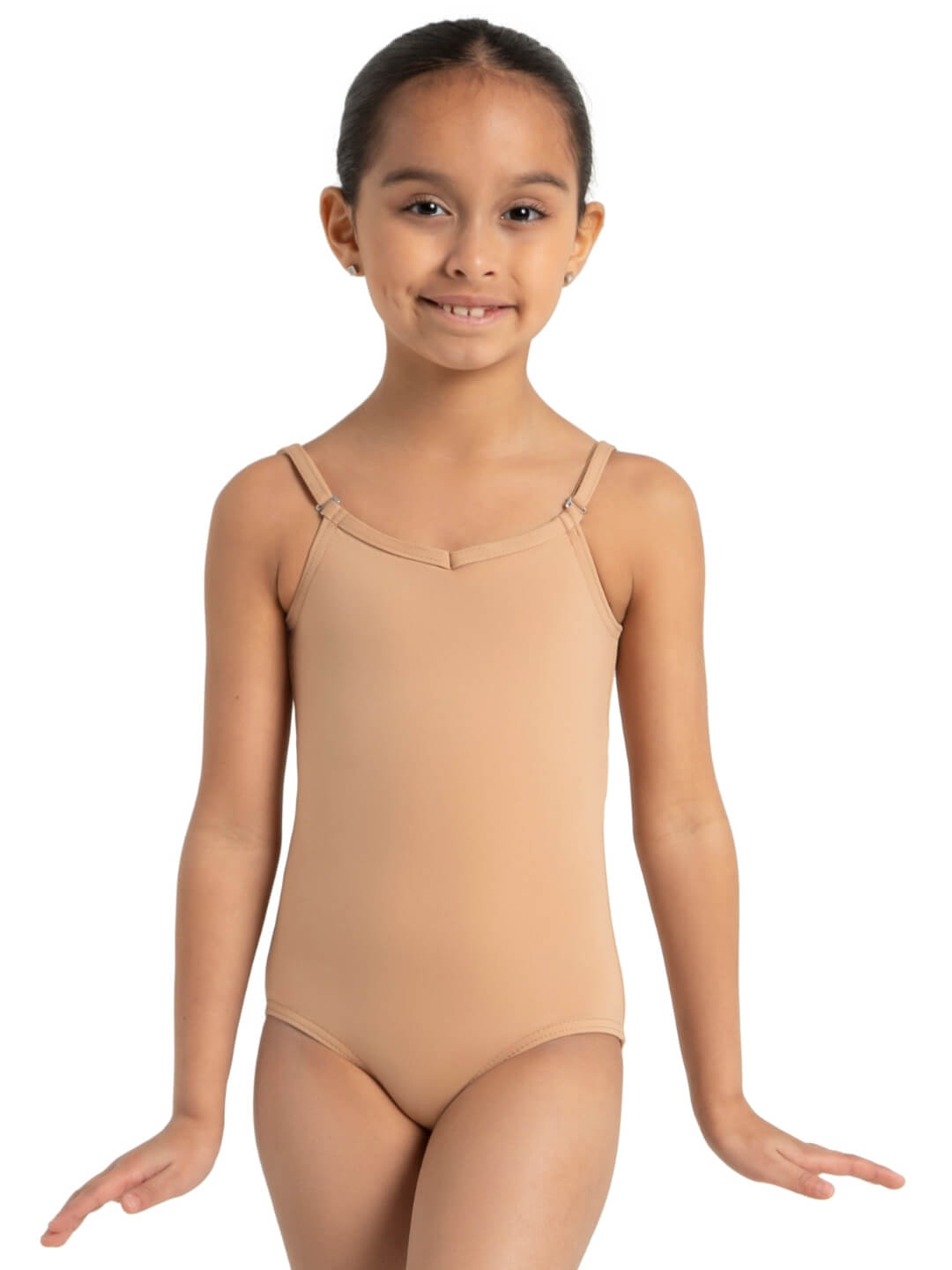 Team Basics Camisole Adjustable Strap Leotard - Youth