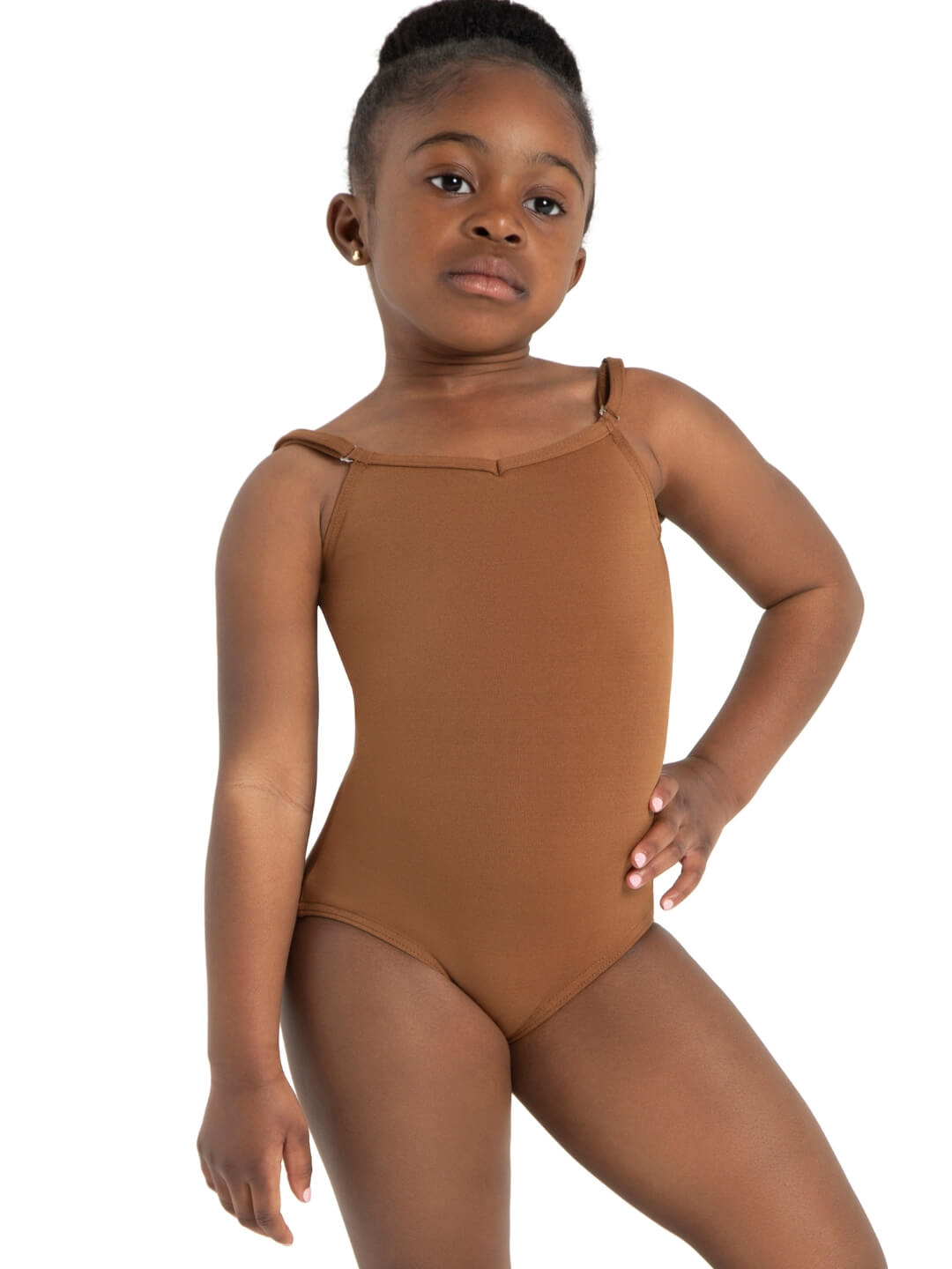 Team Basics Camisole Adjustable Strap Leotard - Youth
