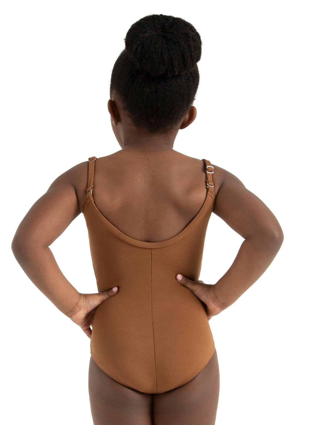 新品クラネLAYERED CAMISOLE SWIMWEAR ブラウン Team Basics Camisole Adjustable Strap Leotard - Youth – Dancer's Image