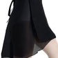 Georgette Long Wrap Skirt