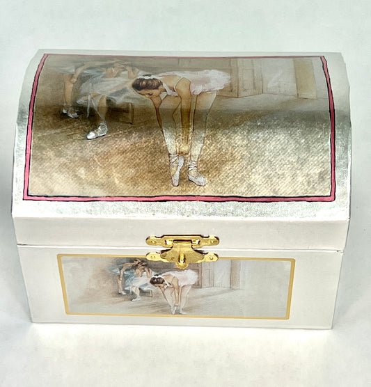 Evergreen Ballerina Jewelry Box