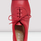 Mens Jason Samuels Smith Tap Shoe - Red Pebble Leather